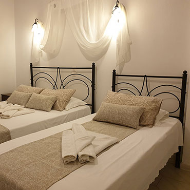 Triple room at Sifnos hotel Benaki